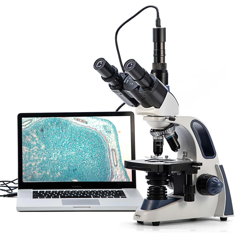Microscope Compound 40X - Mikroskop trójokularowy SWIFT SW380T, powiększenie 40X-2500X
