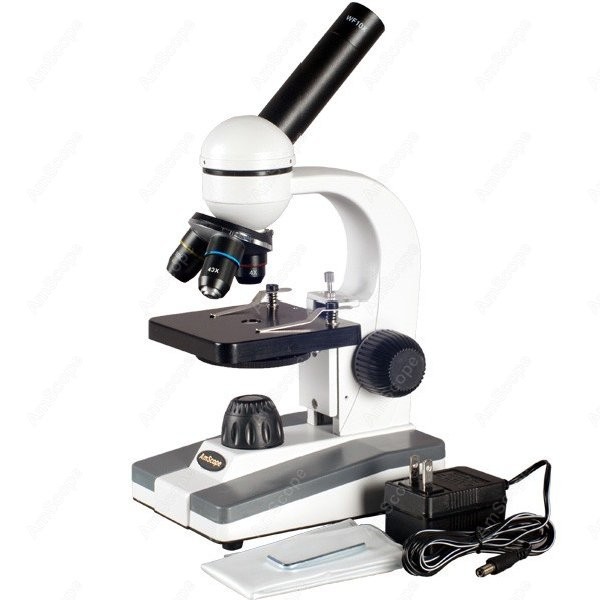 Microscope Compound 40X - Mikroskop biologiczny monokularowy AmScope serii M148
