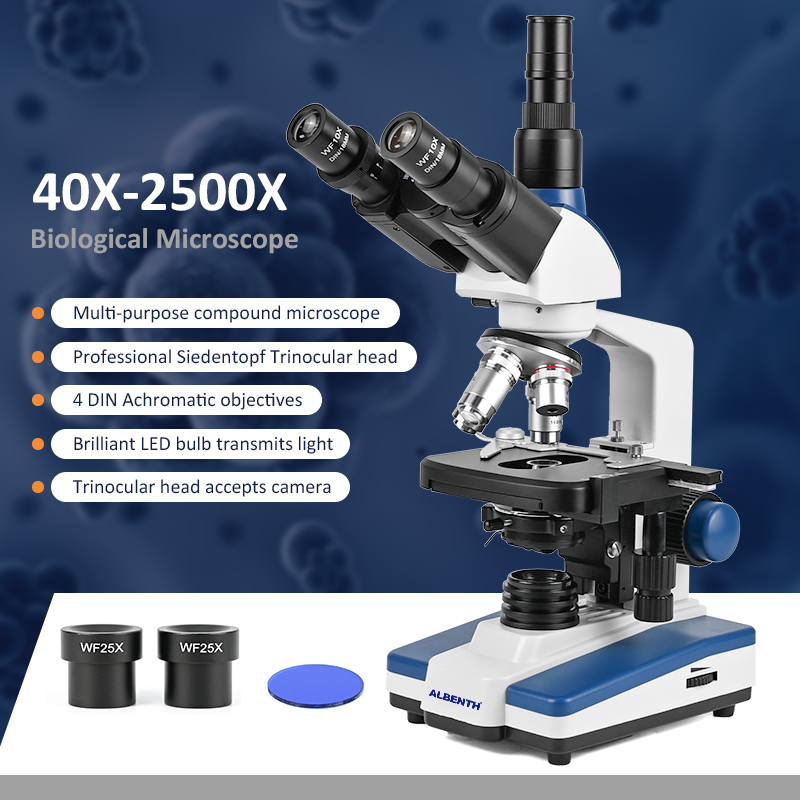 Profesjonalny mikroskop biolog – Microscope Compound 40X recenzja i cena
