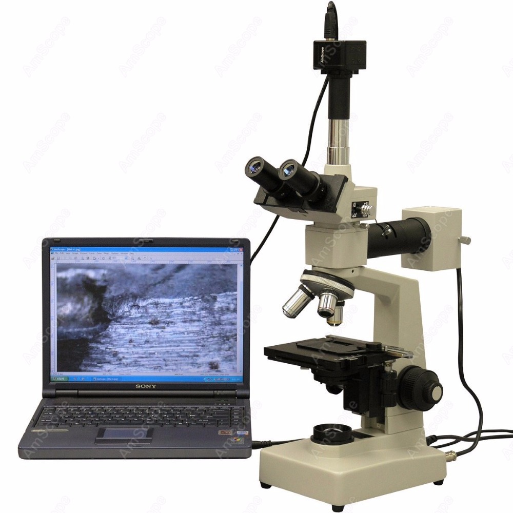 Mikroskop metalograficzny trój – Microscope Compound 40X recenzja i cena