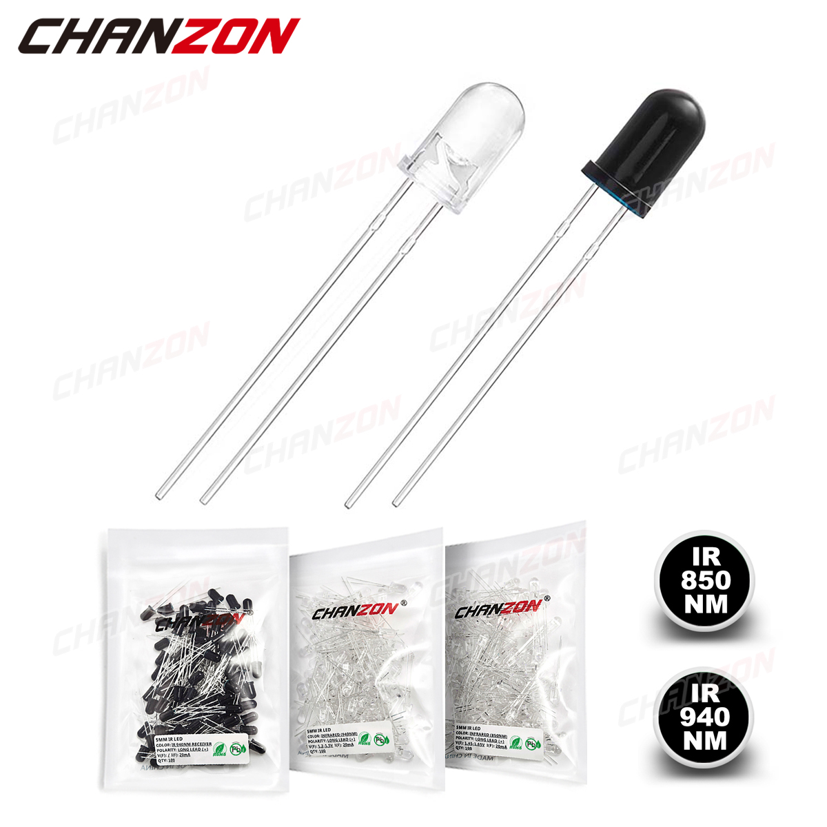 100 sztuk 3mm 5mm dioda LED na – Science And Hobby Photos recenzja i cena